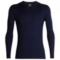 Icebreaker - 200 Oasis L/S Crewe - Merinounterwäsche Gr XXL blau