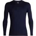 Icebreaker Herren 200 Oasis Longsleeve (Größe XXL, blau)