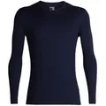 Icebreaker Herren Merino 200 Oasis Langarmshirt - XXL - MIDNIGHT NAVY