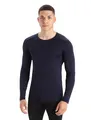 Icebreaker Herren Funktionsshirt 200 Oasis LS Crewe, Midnight Navy, XXL, 104365401XXL