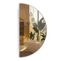100 cm Spiegel Halbkreisförmiger Dekoration Boho Loft Badezimmer Schlafzimmer