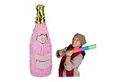 relaxdays Papierdekoration Pinata Sektflasche