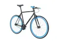 Galano Blade Fixie Fahrrad 28 Zoll Singlespeed 165 - 195 cm retro Urban Bike mit Flip Flop Nabe für Fixed Gear und Freilauf