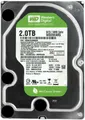 FESTPLATTE WESTERN DIGITAL 2TB GREEN WD20EARS SATA II 64MB 7200U/min 3.5"