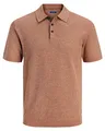 JACK & JONES Herren gestricktes Poloshirt Bluriley Knit Polo