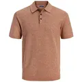 Jack & Jones Poloshirt Bluriley Knit Polo aus fein gestricktem Baumwoll-Material S (48)