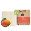 SANTE Naturkosmetik Festes Shampoo für trockenes Haar, Vegane Formel mit Bio-Aloe Vera und Mango, Festes Feuchtigkeits-Shampoo, 1 x 60 g