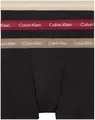 Calvin Klein Herren 3er Pack Boxershorts Trunks Unterwäsche, Schwarz (B- Rumba, Caribou, Black Wbs), M