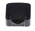 Einbau Barschalter Braun, Schnappschalter, LED (Niedervolt), 230V (Hochvolt) Ein/Aus, Truhenschalter, Türschalter, Schrankschalter (Schwarz)