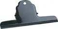 ALCO Büroklammer Briefklemmer 75mm schwarz VE=10 Stück