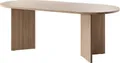 Selsey OVO Esstisch, 90 x 204 cm, Oval, Lindberg Eiche