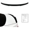 Heckspoiler 3er E92 Coupe schwarz glänzend mit ABE passend für BMW 3er (E92) Coupe, 2006-2013