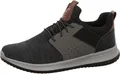 Skechers Delson - Camben, Laufen, Männlich, Erwachsener, Schwarz, Grau, Einfarbig, Schnürverschluss