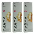 Wella Magma Clear Powder C /00 3 x 120 g Verdickungs Puder für Freehand Technike