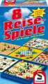 Schmidt Spiele 49102 - 8 Reise-Spiele, Spielesammlung, magnetisch, Bunt