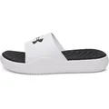 Under Armour Ignite Pro 8 Herren-Sandalen mit festem Band, (100) Weiß/Weiß/Schwarz, 8