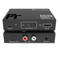 TV HDMI-ARC Audio Extractor mit Lautstärke-Steuerung Toslink Cinch Aux B-Ware