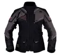 Modeka Panamericana II Motorradjacke Gr. 42 - Schwarz Dkl.Grau