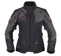 Motorrad Modeka Panamericana II Tex-Jacke Damen (schwarz/dunkelgrau) Gr: 42D