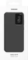 Samsung Smart View Wallet Case Galaxy S24 FE EF-ZS721 Original Schwarz Neu