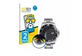 BROTECT Displayschutzfolie Fullscreen Schutzfolie für Rolex Submariner (Date), 2 Stück, 2 Stück, Displayschutz Folie Fullcover Klar Transparent