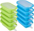 relaxdays Eisformen 10er Set Silikon