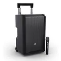 LD Systems ANNY 10 HHD Mobiler Bluetooth PA-Lautsprecher mit Akku, Mixer und 1x Funkmikrofon 823-832 MHz und 863-865 MHz, schwarz