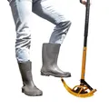 BEM Tornadica Set - Kultivator-Wurzelentferner mit Pedal-Hebel: Gartenkralle, Vertikutierer und Unkrautentferner in einem Gerät, Gartenwerkzeug für Garten, Gemüsegarten, Gewächshaus