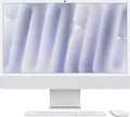 Apple iMac 24 Retina 4.5K (M4, 2024) 61cm (24 Zoll) Silber 16GB RAM 256GB SSD 8-Core CPU M4 (8-Core GPU) MWUC3D/A