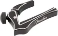 Fender Kapodaster, Robuster und langlebiger Gitarren Kapo für präzises Greifen, geeignet für E-Gitarren und Akustikgitarren, Hochwertige Verarbeitung für klare Töne, Schwarz
