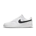 Nike Damen Court Vision Lo Nn Gymnastikschuh, White Black White, 44 EU