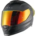 Nexx Y.100R Subsonic Helm, schwarz-rot, Größe M