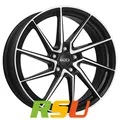 Dotz Spa black polished 8x18" ET48 LK5 114.3 ML 71.6 Alufelgen 18 Zoll