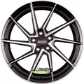 Dotz Spa black polished 8x18 ET48 - LK5/114.3 ML71.6 Felge Alu