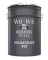 WO-WE Holzfarbe Holzlack Wetterschutzfarbe Außen & Innen - Rapsgelb RAL 1021-5L