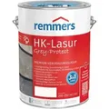 Hk-lasur 3in1 Grey-protect Platingrau, 10 Liter, Holzlasur Für Vergrauung Außen, 3 Holzschutz Produkte In Einem, Feuchtigkeit- Und Uv-schutz - Remmers