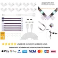LED Strip Verlängerung 4 Polig 10mm RGB 5050 Befestig