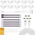 LED Strip Verlängerung 4 Polig 10mm RGB 5050 Befestig