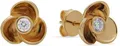 JETTE - FLOWERS Ohrstecker Blume vergoldet - S.K1A10400 - Ohrschmuck