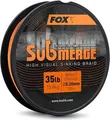 Fox Submerge Orange Sinking Braid 300m Karpfenschnur |  0,25mm - 45lb (20,4kg)