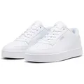 PUMA CAVEN 2.0 Sneaker mit Schnürung, mit Gummilaufsohle, niedrige Schuhhöhe weiß 45 EU