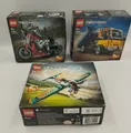 LEGO Set  42147 Kipplaster Rennflugzeug 42117 Chopper 42123-Neu OVP  2. Wahl #