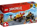 LEGO® 71789 Verfolgungsjagd mit Kais Flitzer und Ras' Motorrad Konstruktionsspielsteine