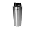 elasto Protein Shaker Protein Shaker Edelstahl 600 ml - auslaufsicherer Shaker mit Sieb, auslaufsicher, doppelwandig, eiweiss shaker, Gym, bruchfest