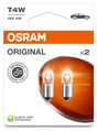 OSRAM ORIGINAL T4W BA9s 12 V/4 W (2er Blister)