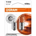 Osram Leuchtmittelpaar 12V 4W BA9s Rücklicht Standlicht Qualität