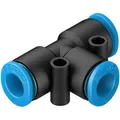 Festo Push in T Connector, 6mm (T-Verbindung) (QSMT-6)