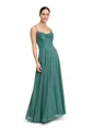 Vera Mont Damen 2565/4112 Kleid, Green/Silver, 32 EU