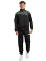 Lonsdale Herren Trainingsanzug normale Passform CAUNTON 3XL, Black/Olive/White