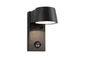Paulmann LED Außen-Wandleuchte Capea IP44 96x153mm 3000K 6W 500lm 230V Anthrazit Aluminium, LED fest integriert, Warmweiß, Bewegungsmelder